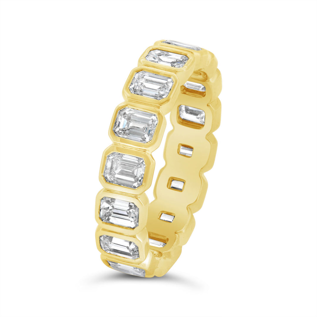 Bezel Set Diamond Eternity Band