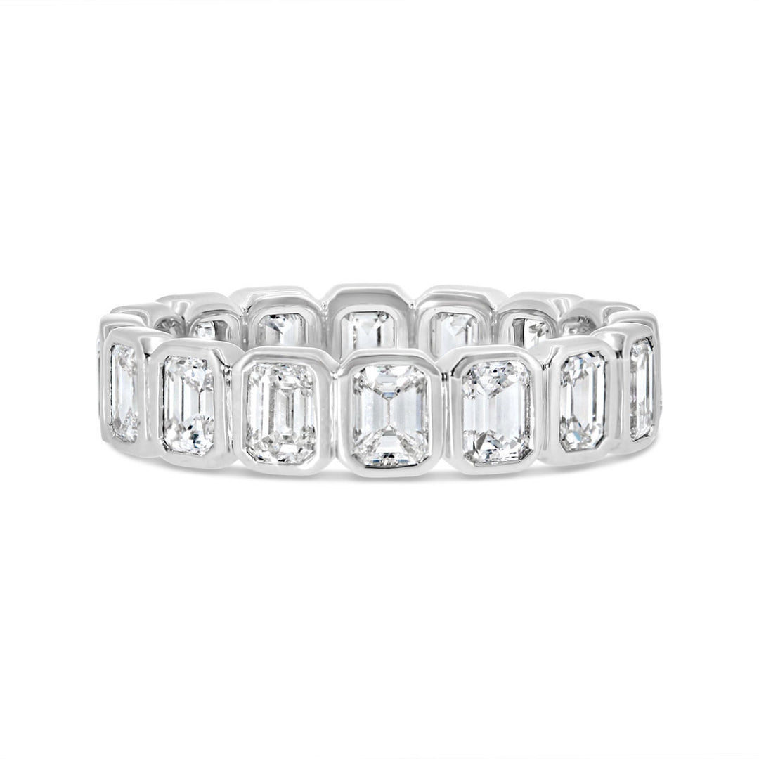 Bezel Set Diamond Eternity Band