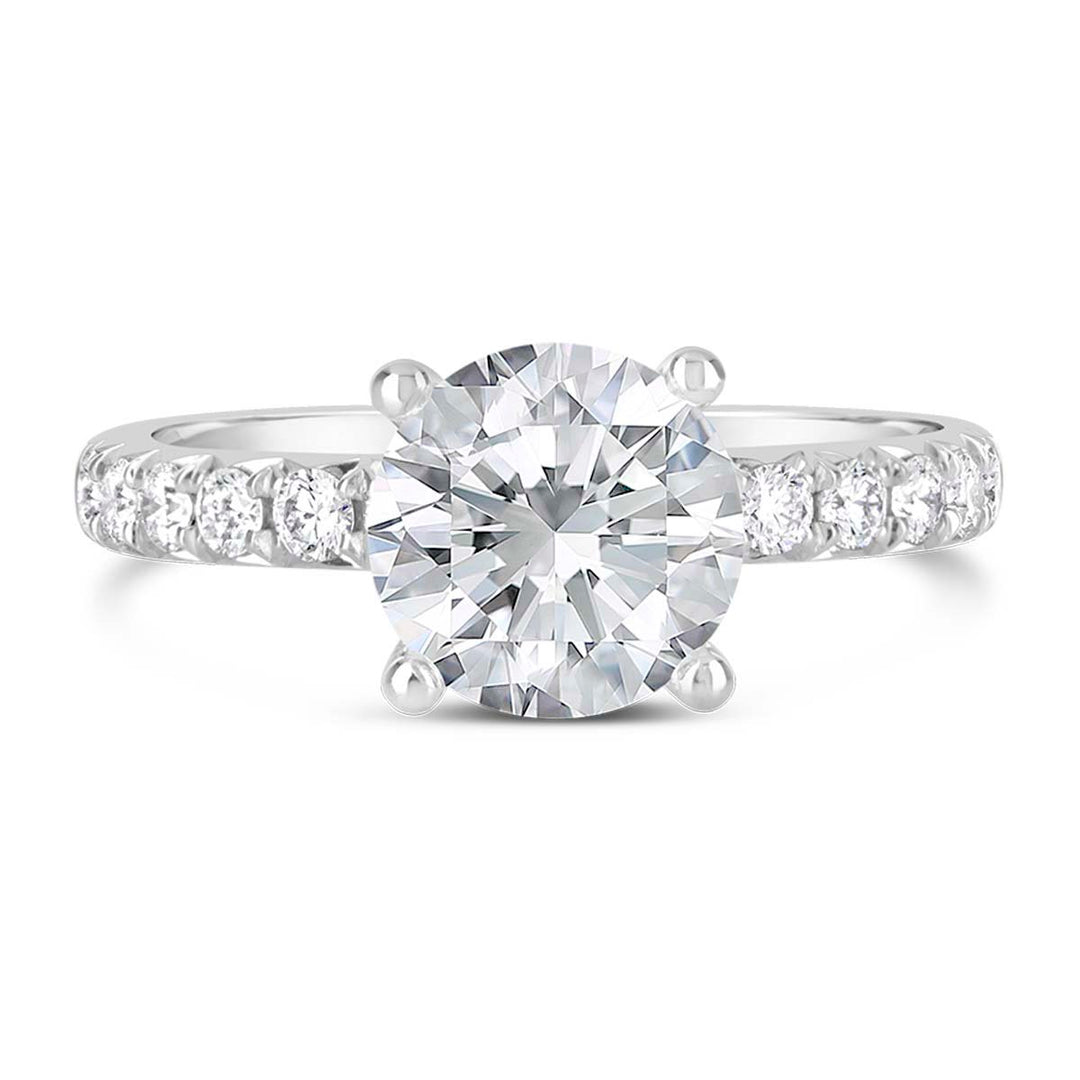 Classic Diamond Engagement Ring - The Diamond Guys