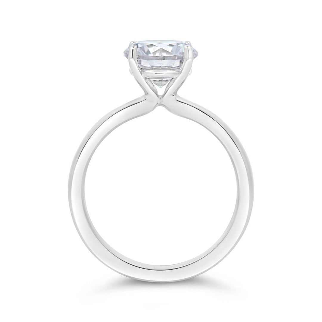 Unity Solitaire Engagement Ring with Basket Head - YJC6502R