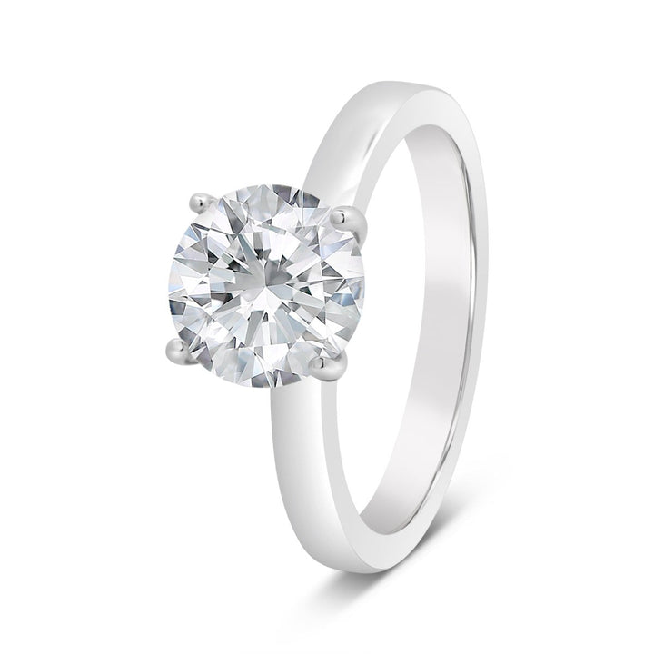 Unity Solitaire Engagement Ring with Basket Head - YJC6502R