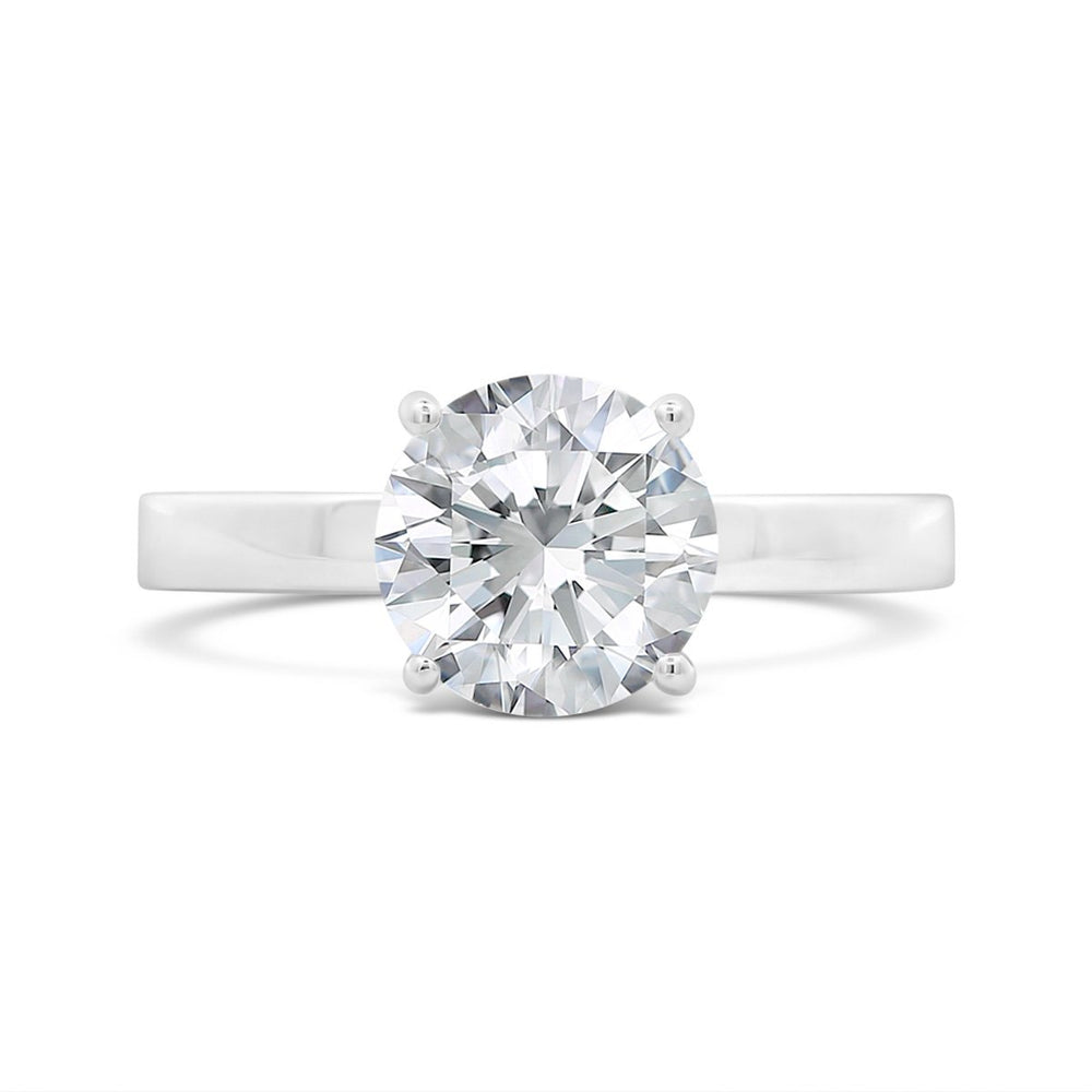 Unity Solitaire Engagement Ring with Basket Head - YJC6502R - The Diamond Guys