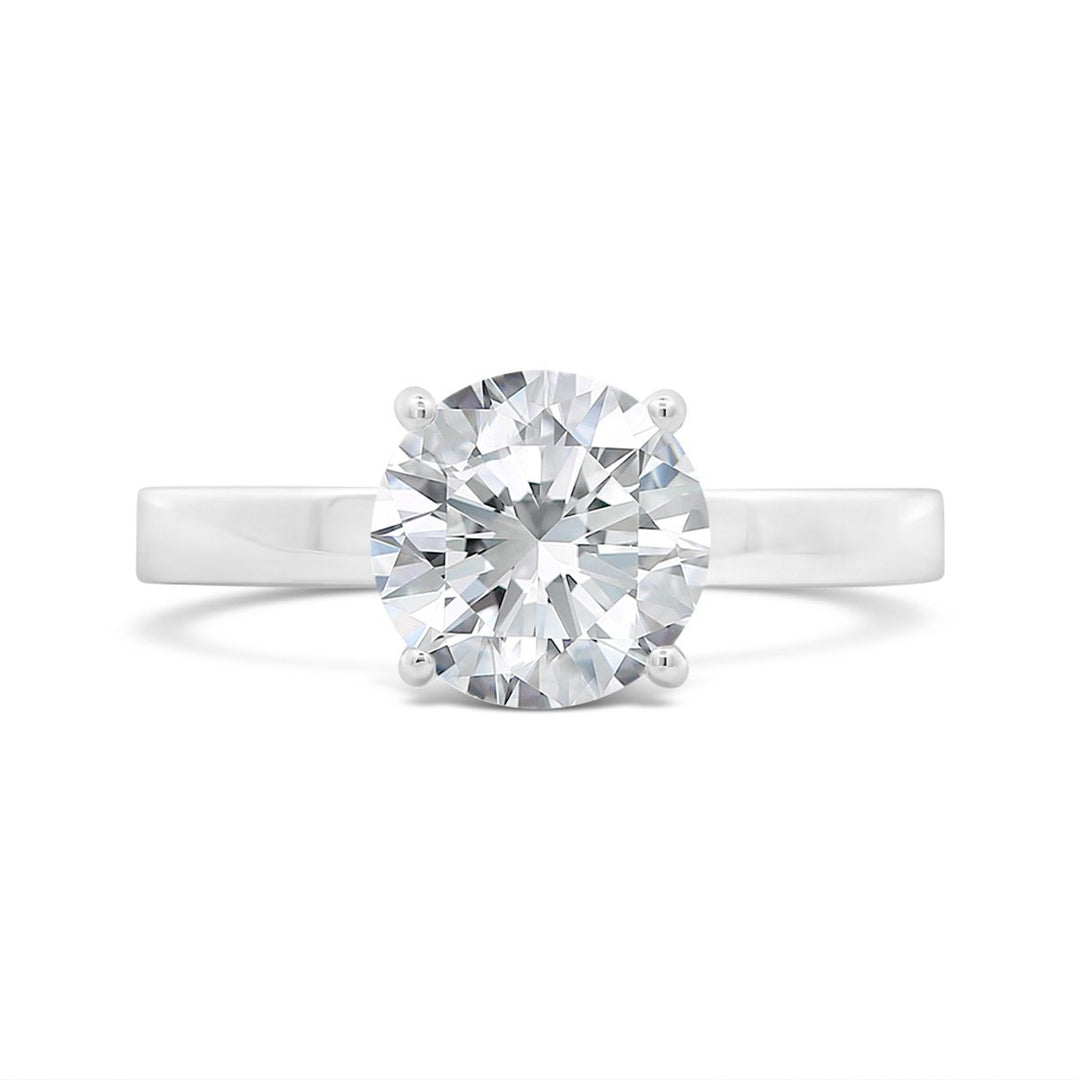 Unity Solitaire Engagement Ring with Basket Head - YJC6502R