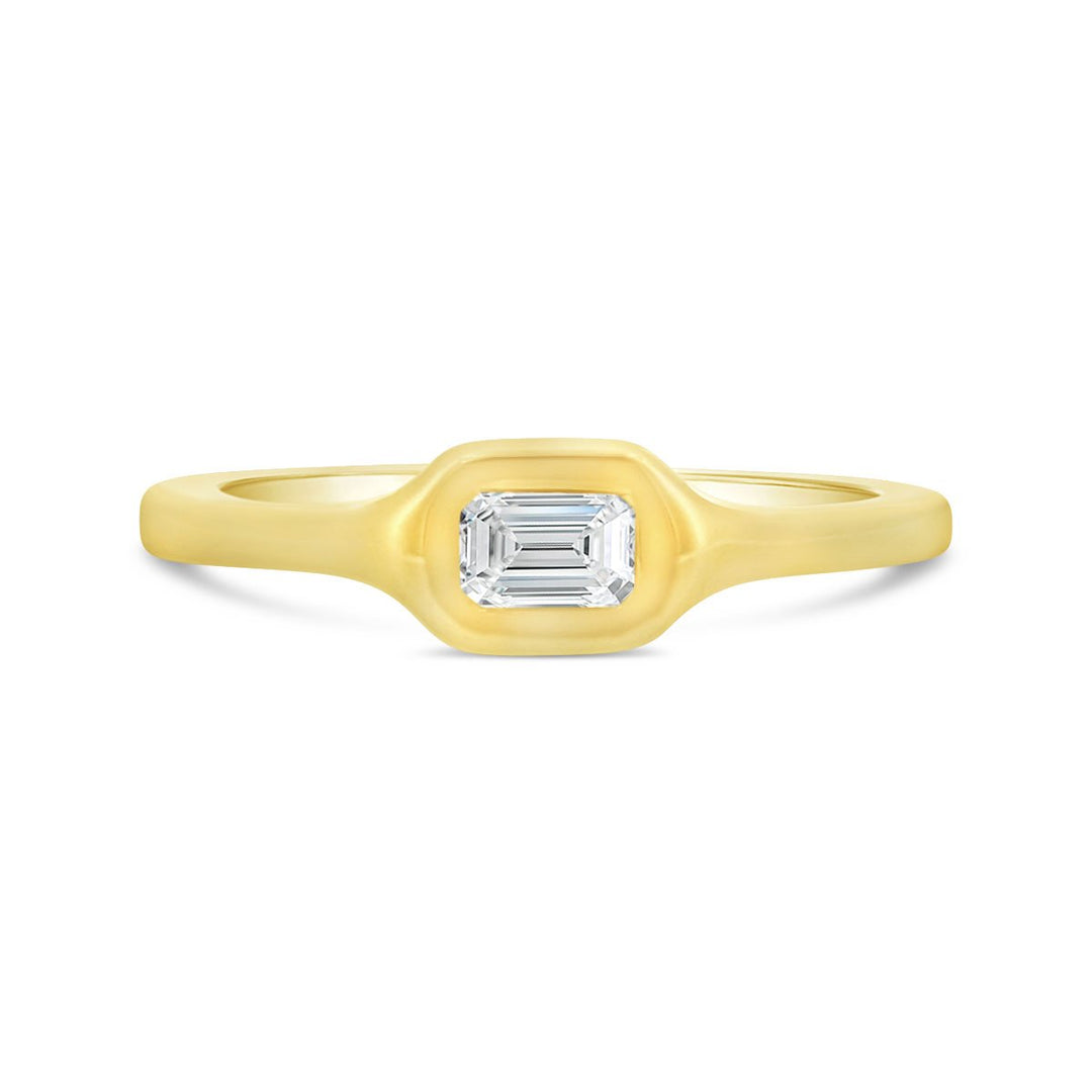 Bezel Diamond Ring