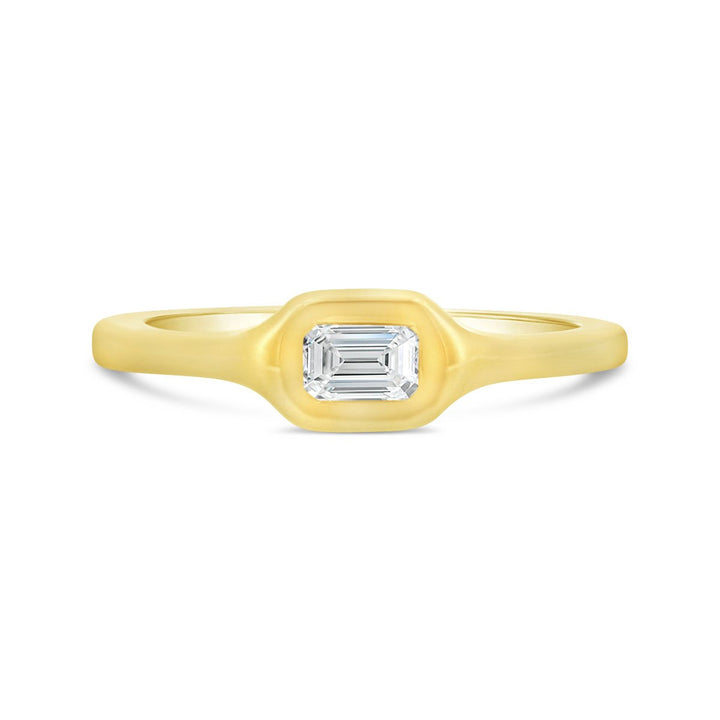 Bezel Diamond Ring