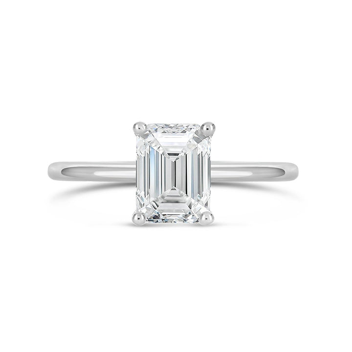 Classic Diamond Solitaire Engagement Ring