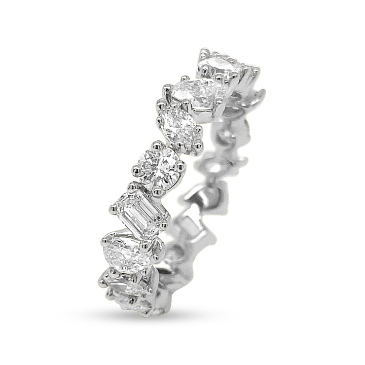 Multishape Diamond Eternity Ring - ARZ111008