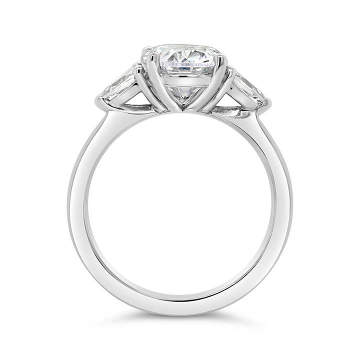 Three Stone Diamond Engagement Ring - The Diamond Guys