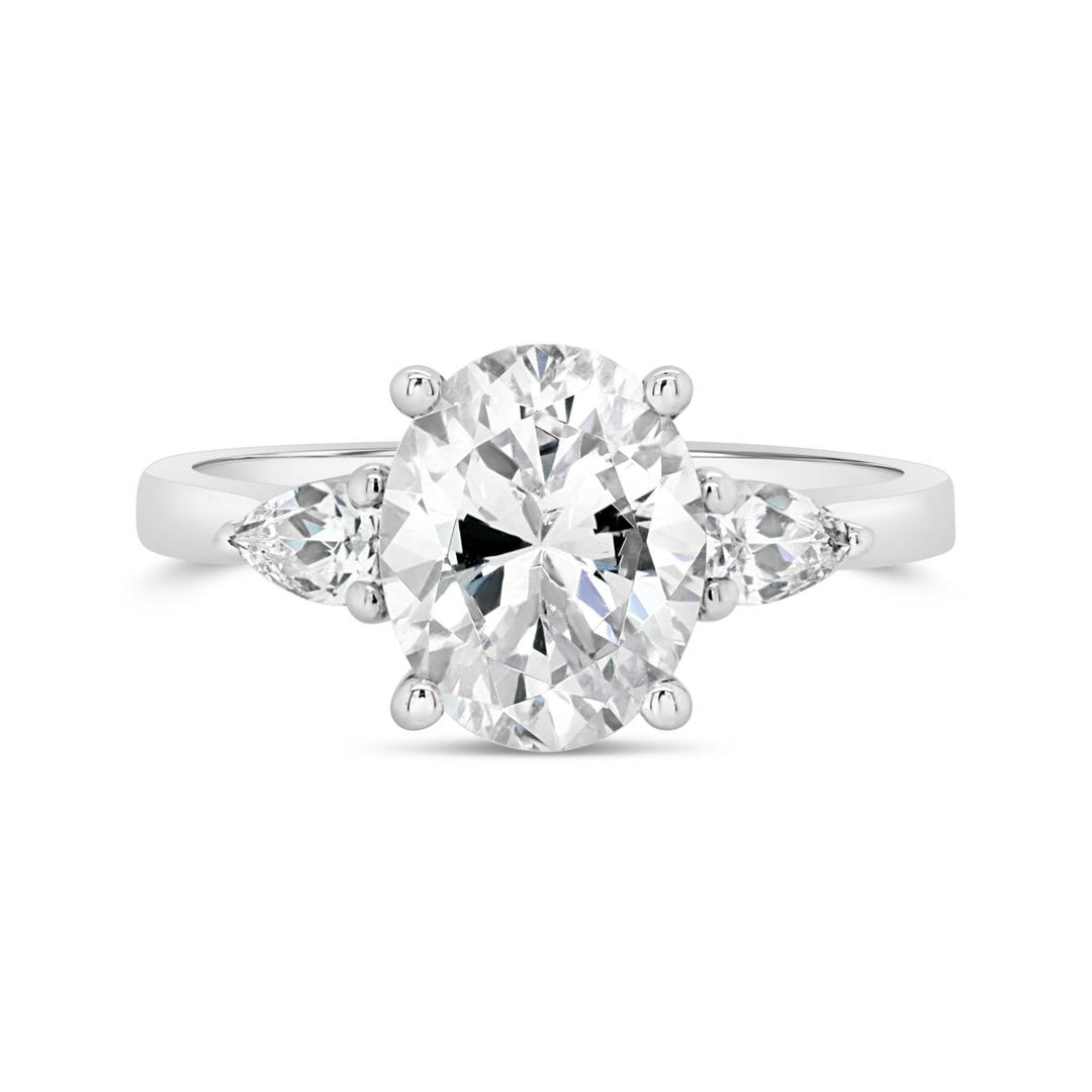 Three Stone Diamond Engagement Ring - The Diamond Guys