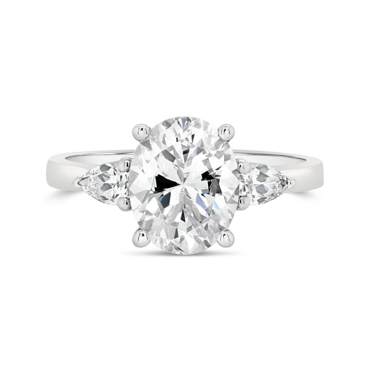 Three Stone Diamond Engagement Ring - The Diamond Guys