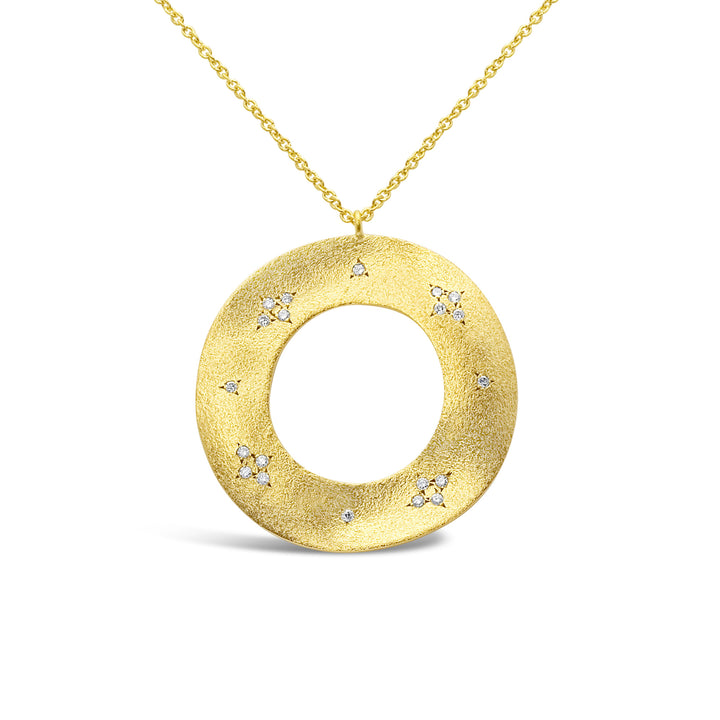 Marika Desert Gold Diamond Necklace - 6420 - The Diamond Guys