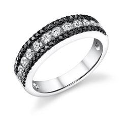 Yellow Gold Diamond Band - CR0558Y - The Diamond Guys