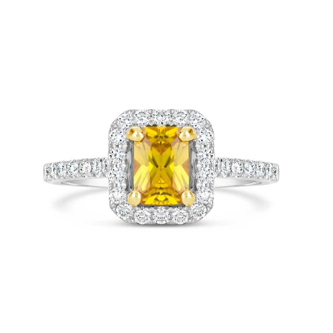 Diamond Halo Engagement Ring - The Diamond Guys