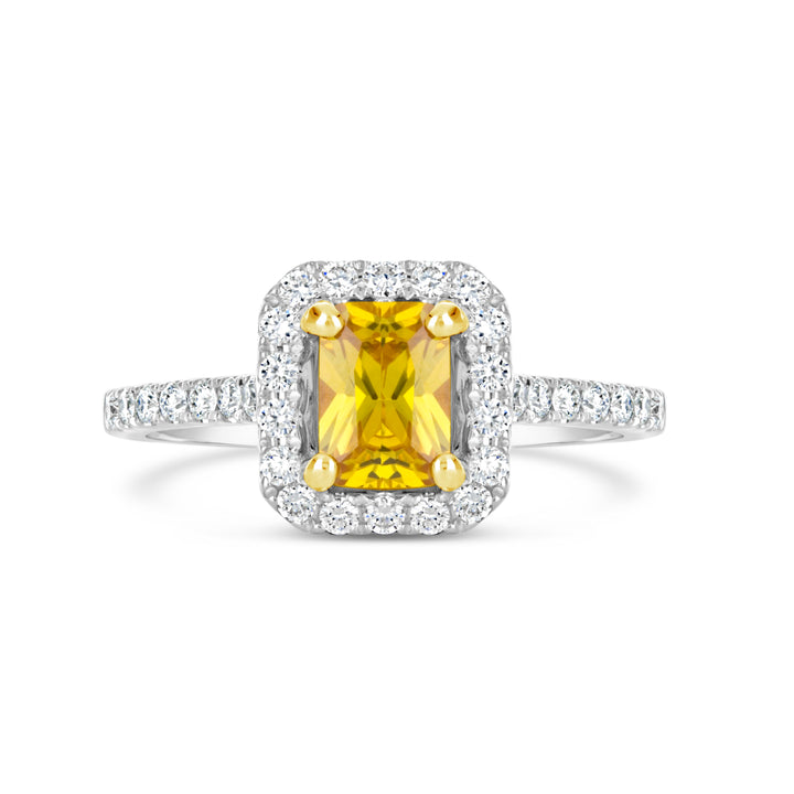 Diamond Halo Engagement Ring - The Diamond Guys