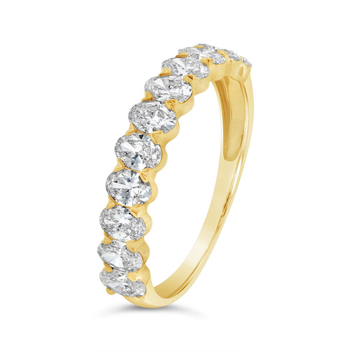Half Way Set Lab Grown Diamond Band