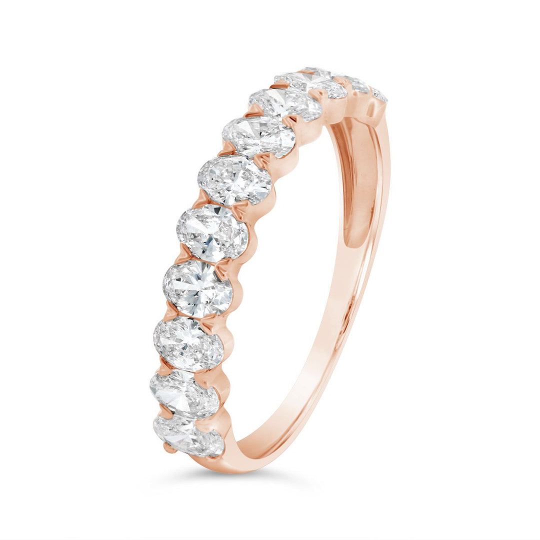 Half Way Set Lab Grown Diamond Band