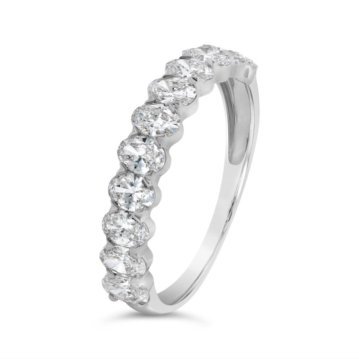 Half Way Set Lab Grown Diamond Band