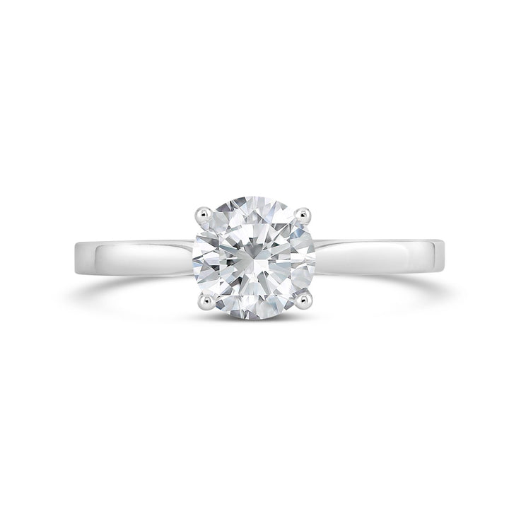 Diamond Engagement Ring and Ring Guard - YJA8754R - The Diamond Guys