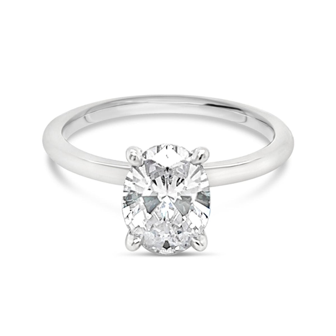 Solitaire Diamond Engagement Ring