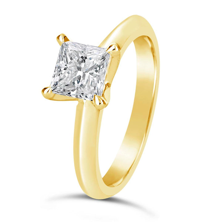 Classic Diamond Solitaire Engagement Ring