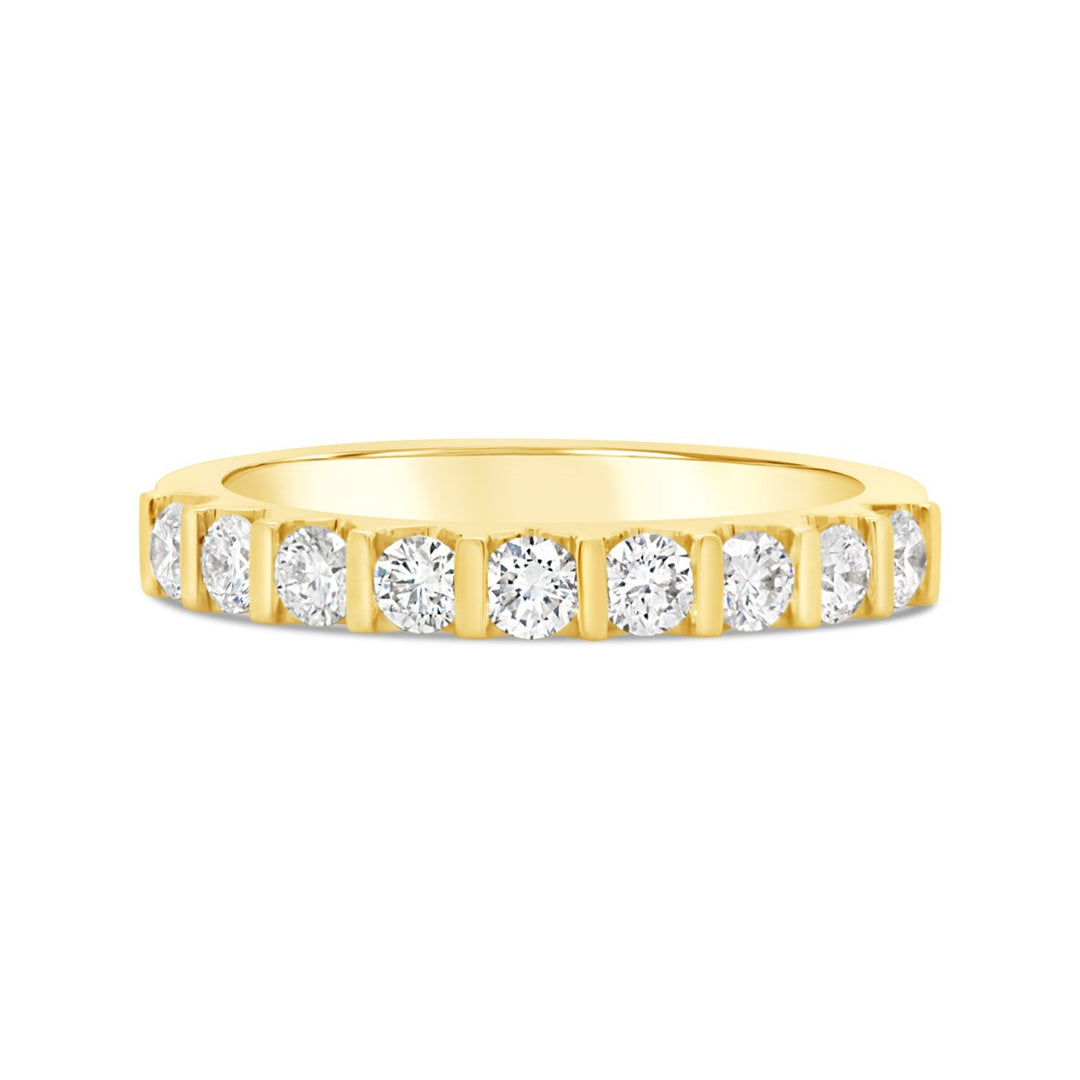 Shared Prongs Diamond Wedding Band - GSR25366