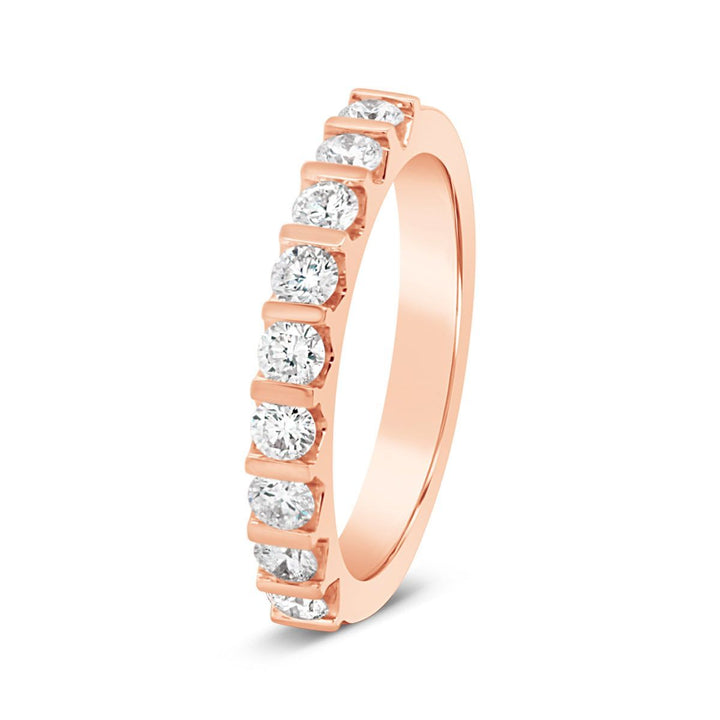 Shared Prongs Diamond Wedding Band - GSR25366