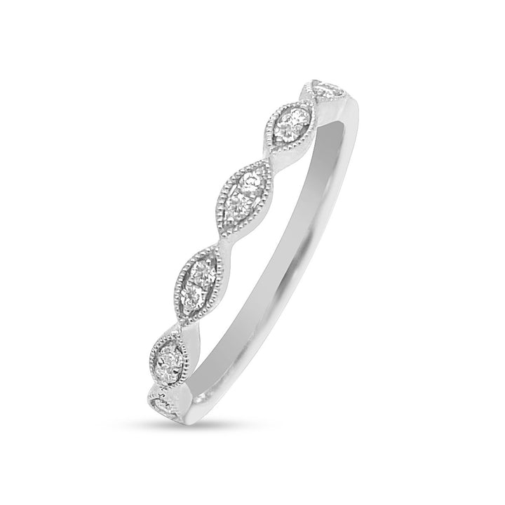 Vintage Inspired Diamond Band with Milgrain Finish - GSR17473-B