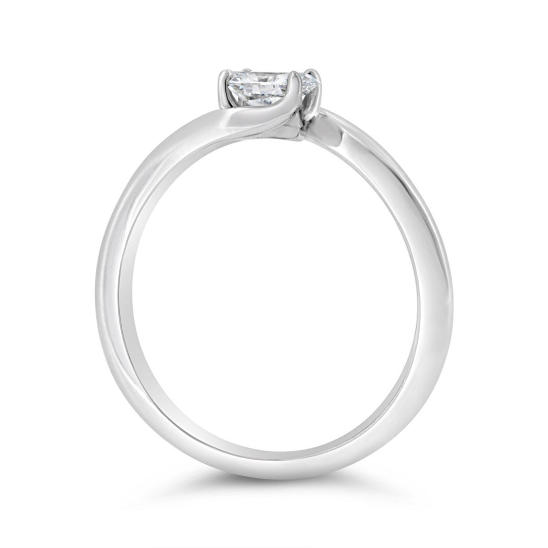 Lab Grown Diamond Solitaire Ring - 72042-OV