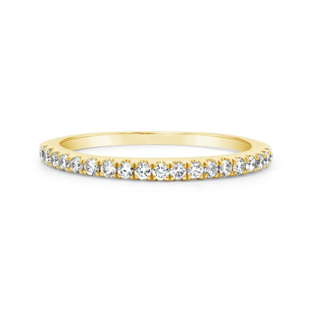 Half Way Set Classic Diamond Band - GR2280-WB