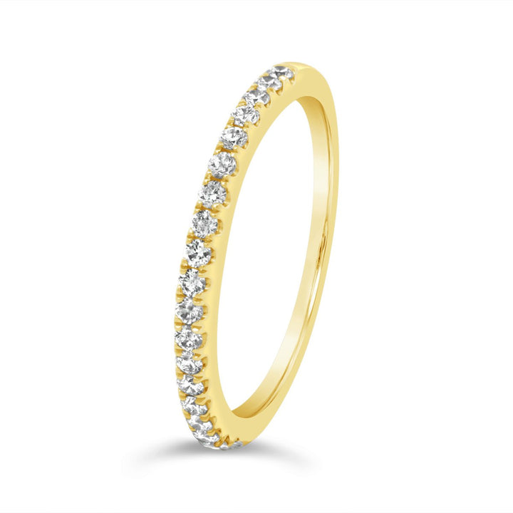 Half Way Set Classic Diamond Band - GR2280-WB