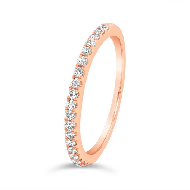 Half Way Set Classic Diamond Band - GR2280-WB