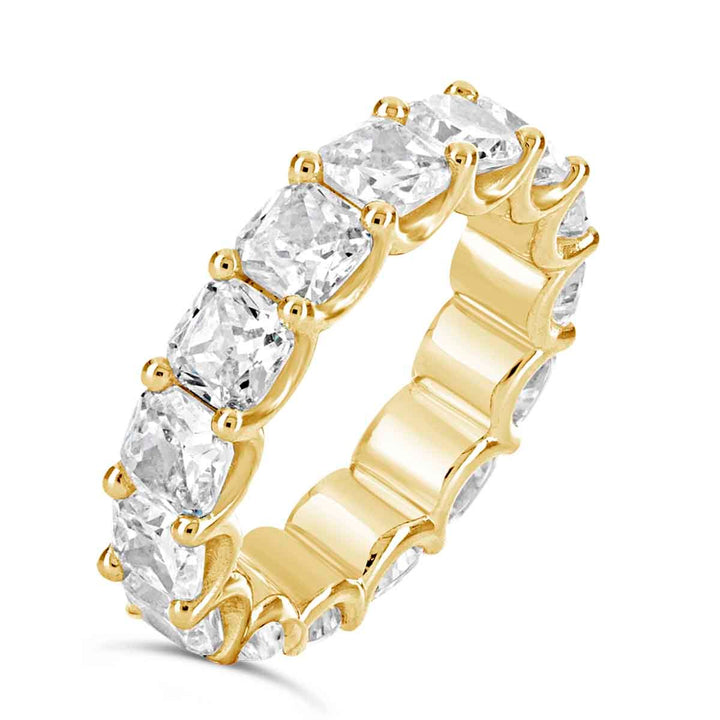 Cushion Cut Diamond Eternity Band - YJA8391R - The Diamond Guys