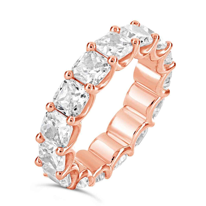 Cushion Cut Diamond Eternity Band - YJA8391R - The Diamond Guys