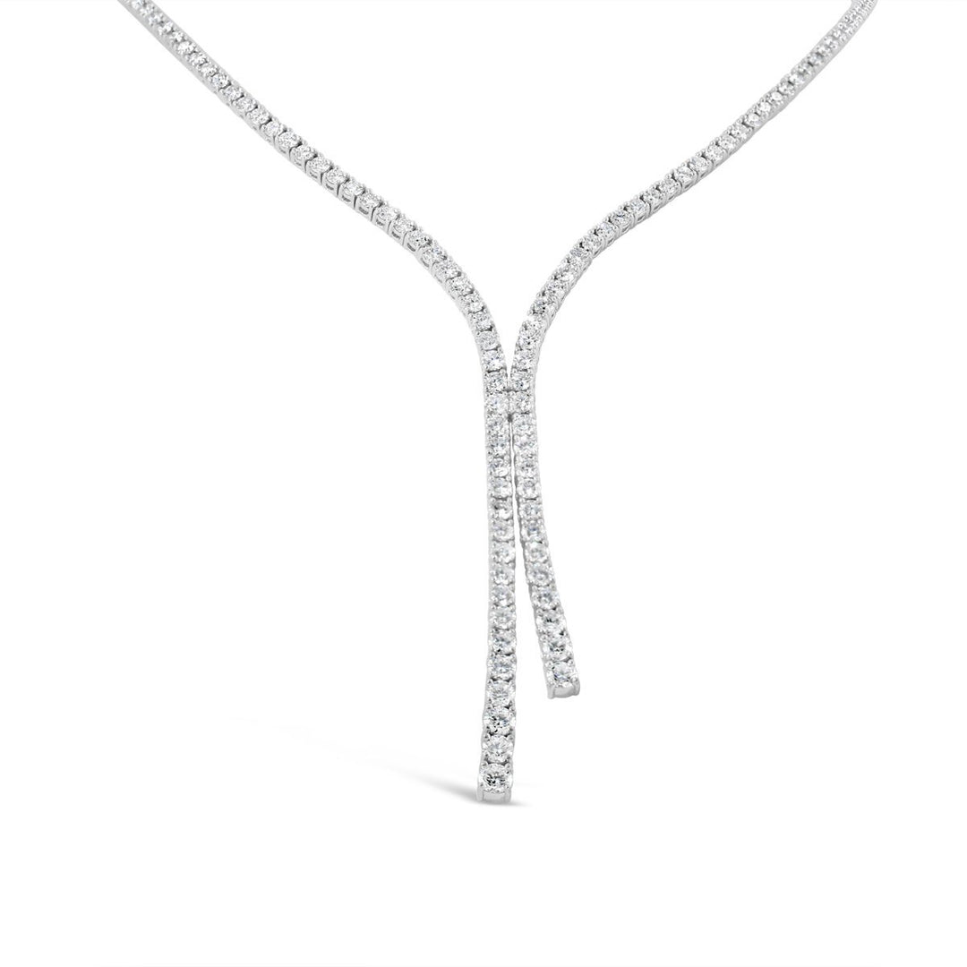 Diamond Lariat Necklace