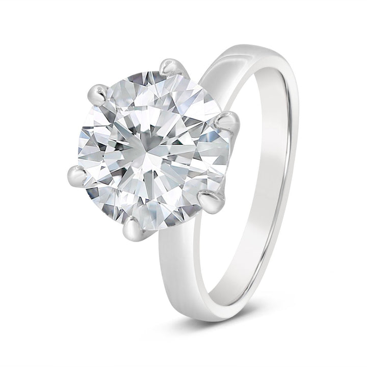 Six Prong Lab Grown Diamond Solitaire Ring - SH810/2060