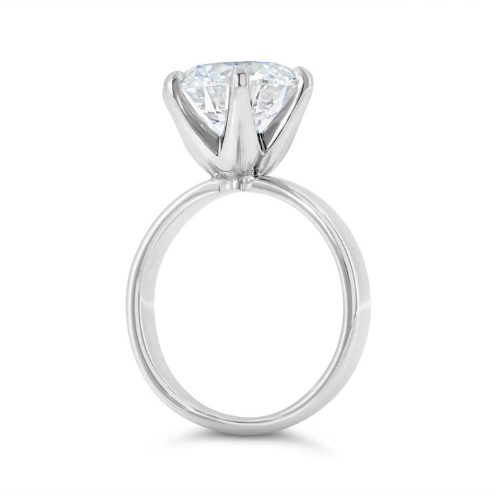 Six Prong Lab Grown Diamond Solitaire Ring - SH810/2060