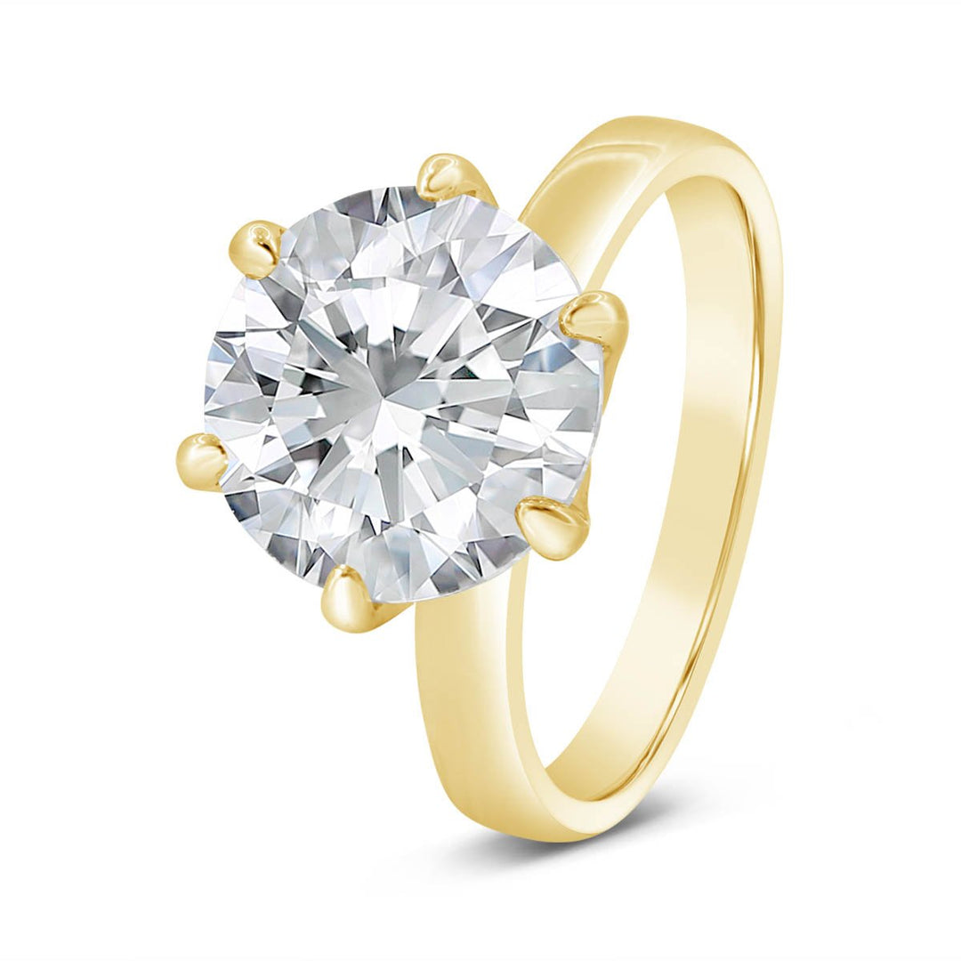 Six Prong Lab Grown Diamond Solitaire Ring - SH810/2060