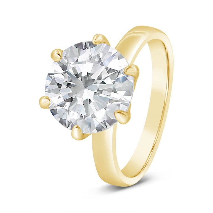 Six Prong Lab Grown Diamond Solitaire Ring - SH810/2060