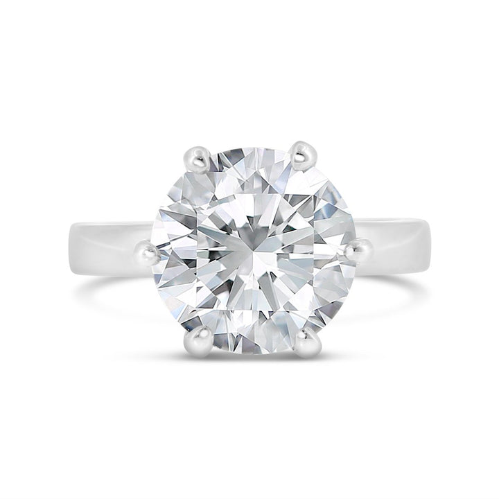Six Prong Lab Grown Diamond Solitaire Ring - SH810/2060