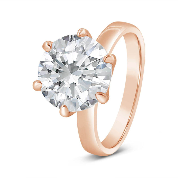 Six Prong Lab Grown Diamond Solitaire Ring - SH810/2060