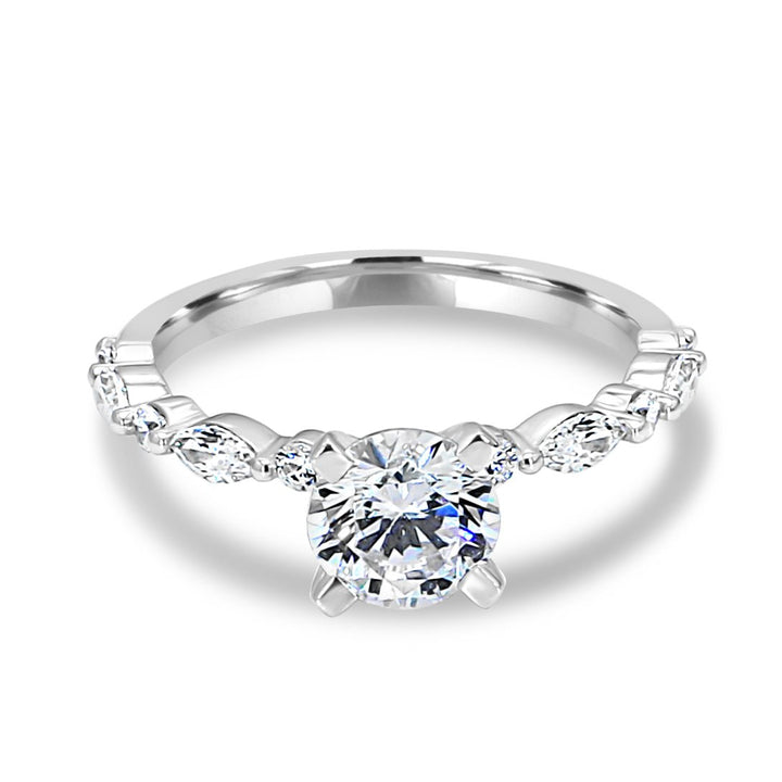 Vintage Inspired Classic Engagement Ring - The Diamond Guys