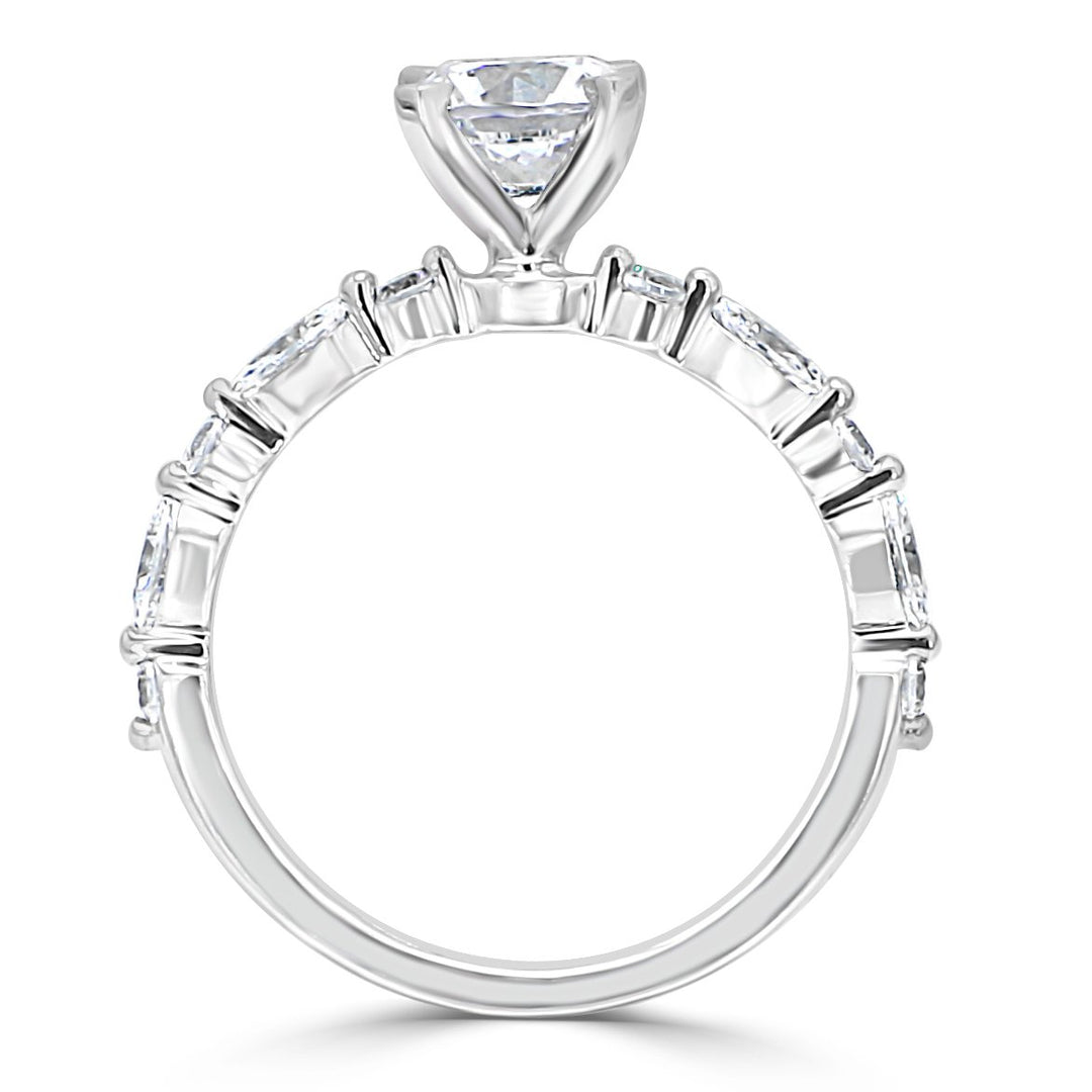 Vintage Inspired Classic Engagement Ring - The Diamond Guys