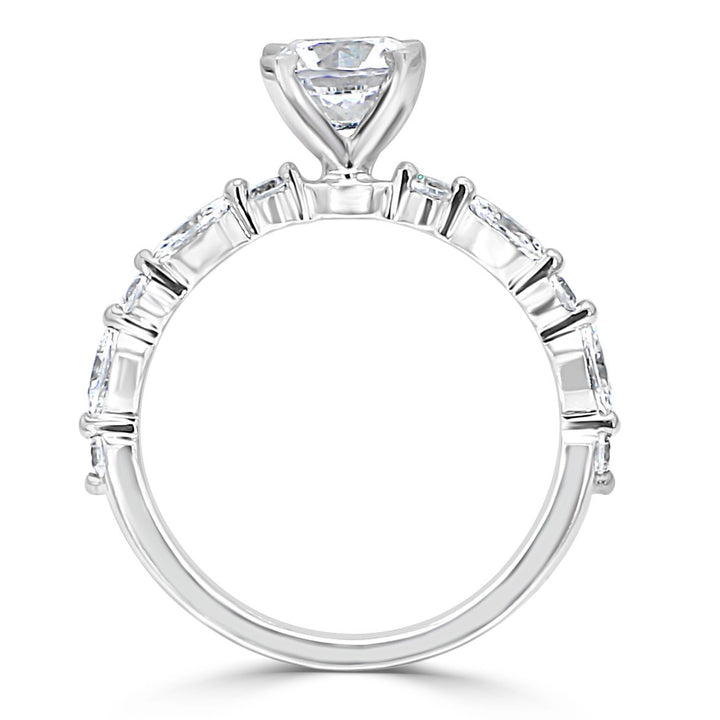 Vintage Inspired Classic Engagement Ring - The Diamond Guys