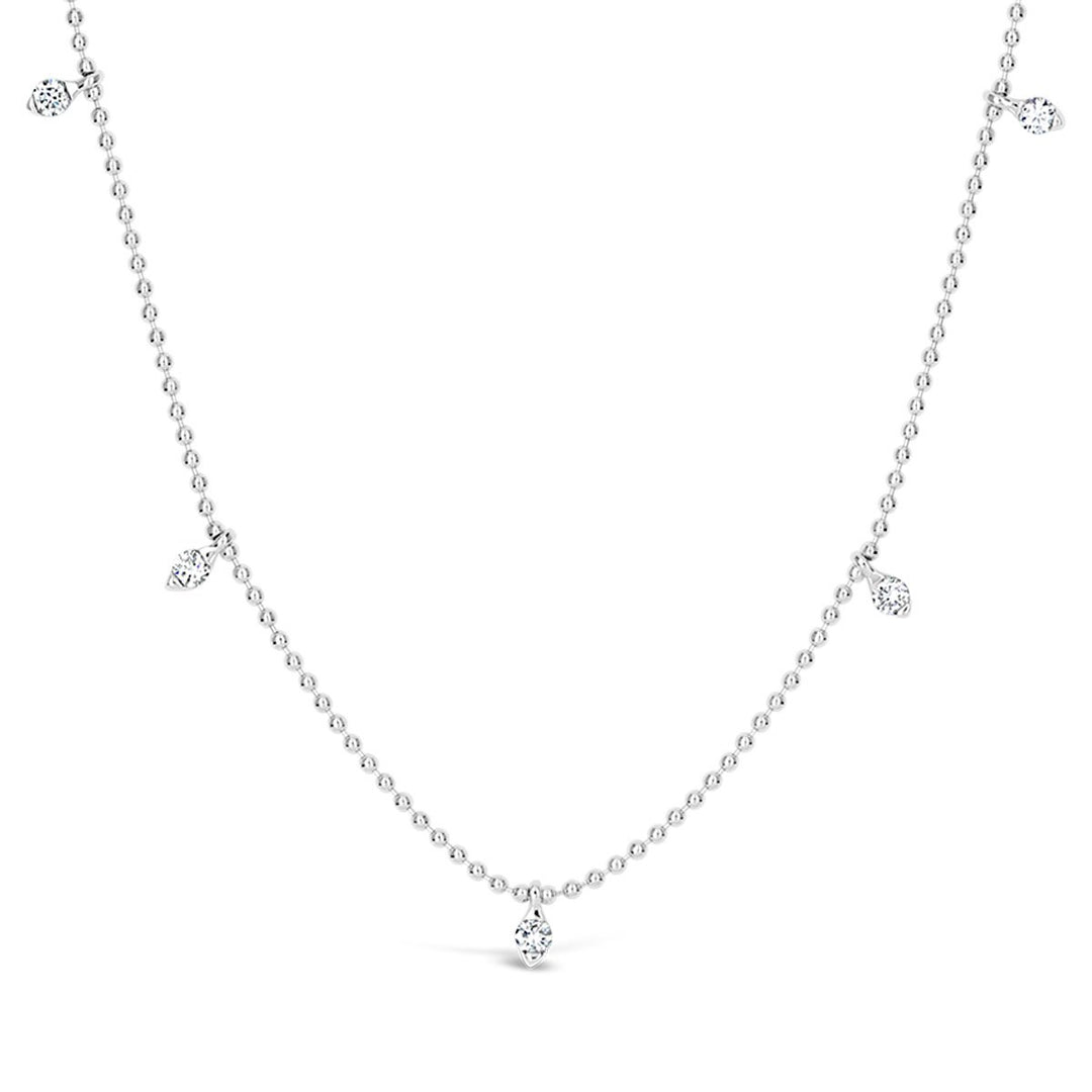 Yellow Gold Diamond Necklace - G4TND6