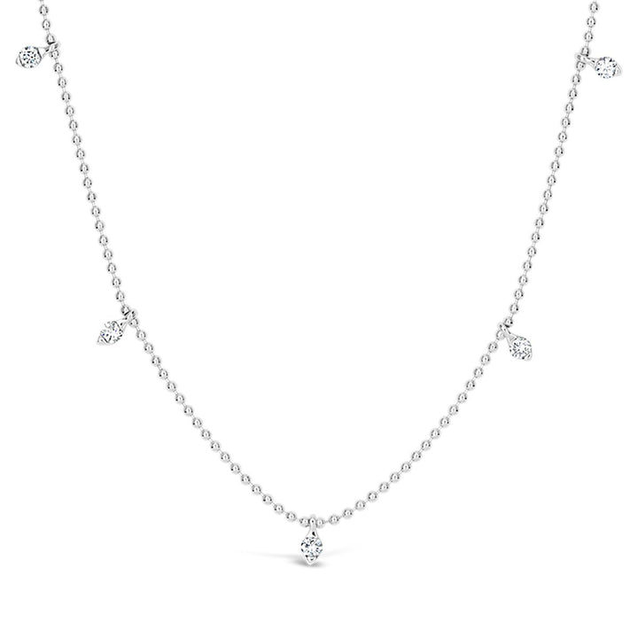 Yellow Gold Diamond Necklace - G4TND6