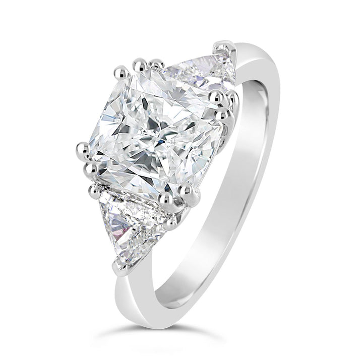 Three Stone Diamond Engagement Ring - The Diamond Guys