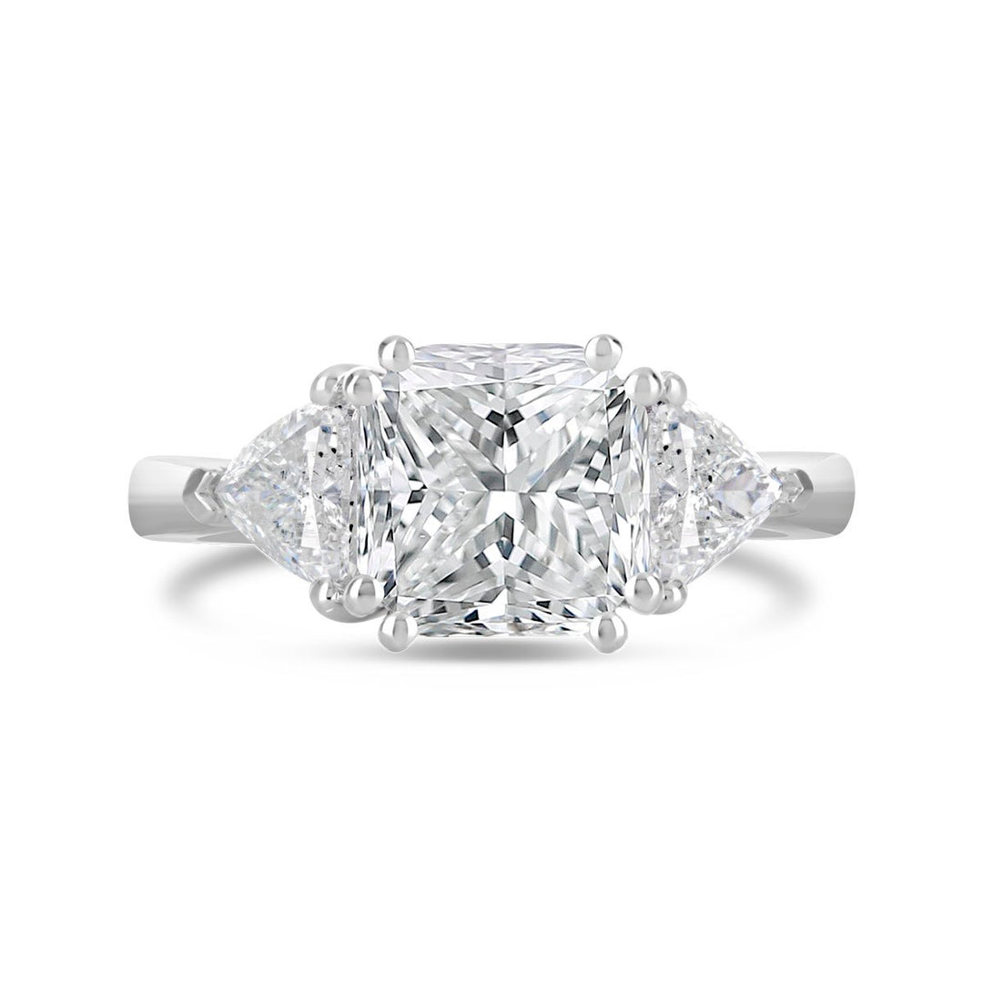 Three Stone Diamond Engagement Ring - The Diamond Guys