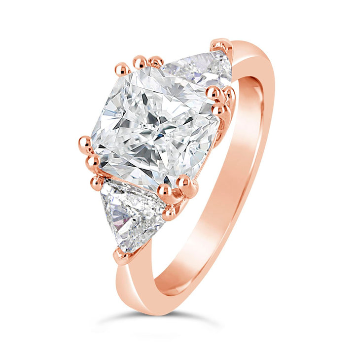 Three Stone Diamond Engagement Ring - The Diamond Guys