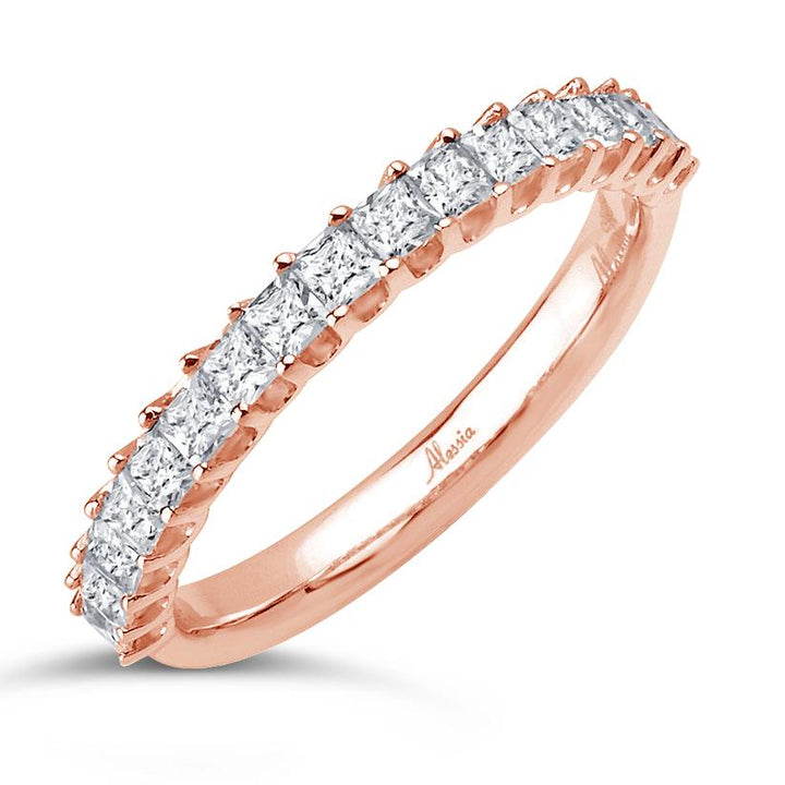 Princess Cut Diamond BandAlessia Colletion - ACE007