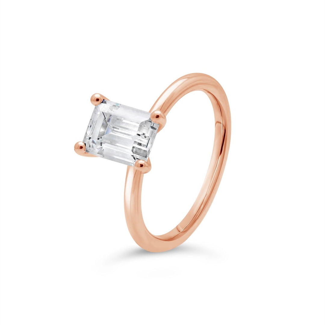 Solitaire Diamond Engagement Ring - The Diamond Guys